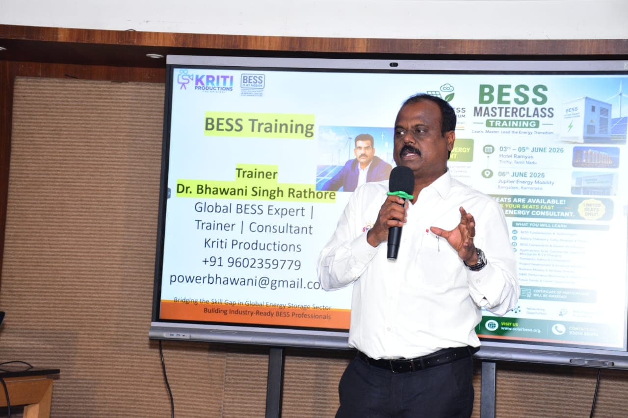 3-Day Intensive BESS Training + 1-Day Factory Visit with Skill India Certification — photo 2