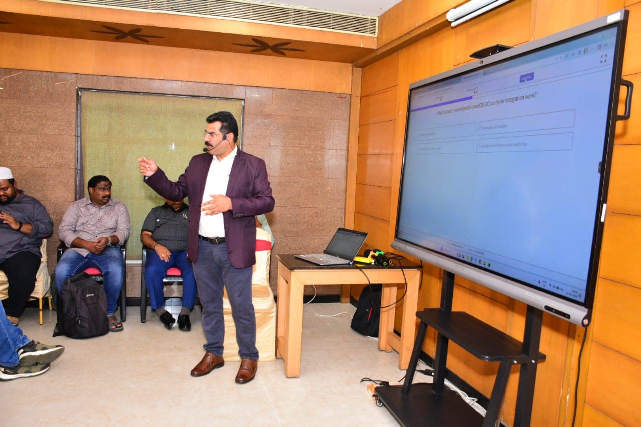 3-Day Intensive BESS Training + 1-Day Factory Visit with Skill India Certification — photo 21